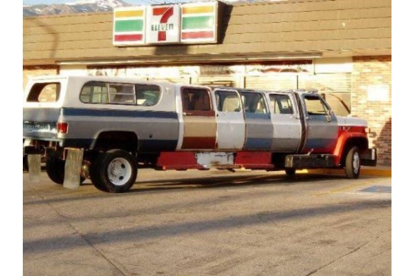 redneck party limo image