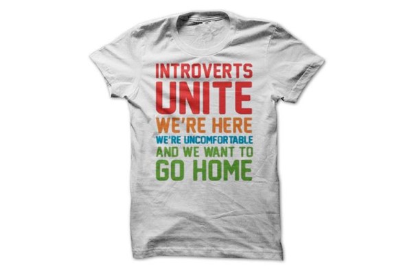 introverts unite t shirt image