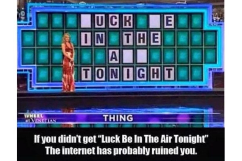 Ruined By The Internet funny Wheel of Fortune image