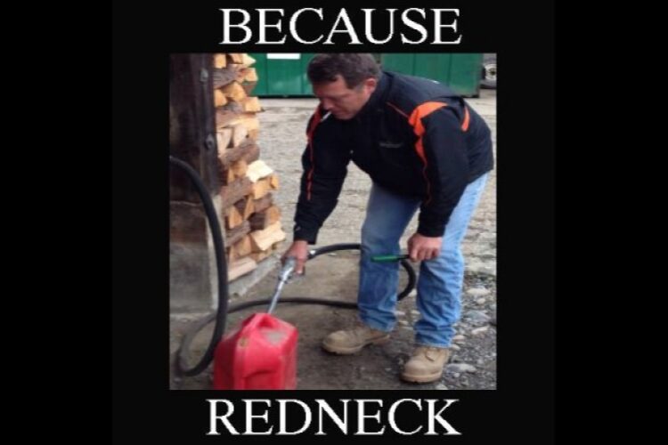 Funny redneck book image