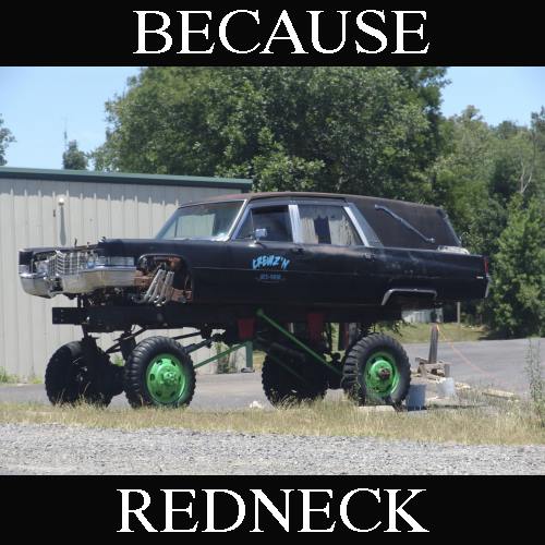 redneck monster hearse image