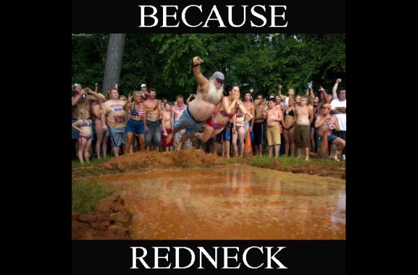 redneck swimming hole image