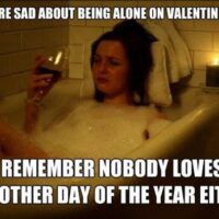 Sad sack valentines day image