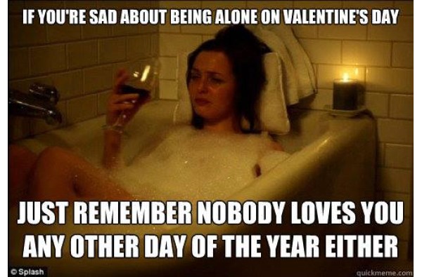 Sad sack valentines day image