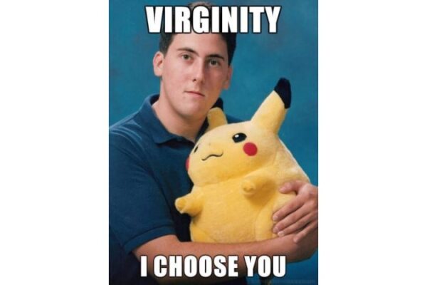 Funny image on virginity