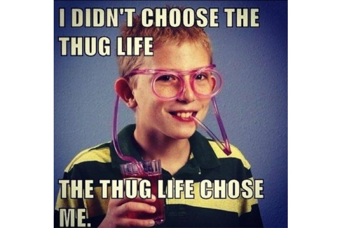 The thug life image