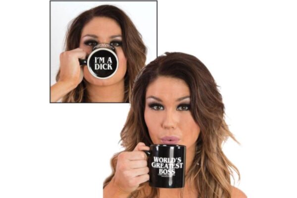 Dick boss coffee mug image