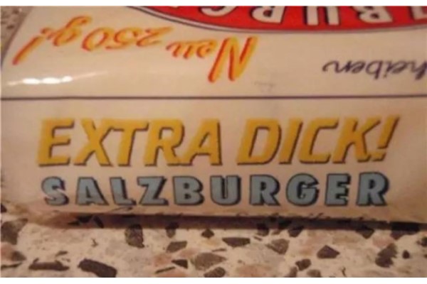 funny product Salzburger with Extra Dick image