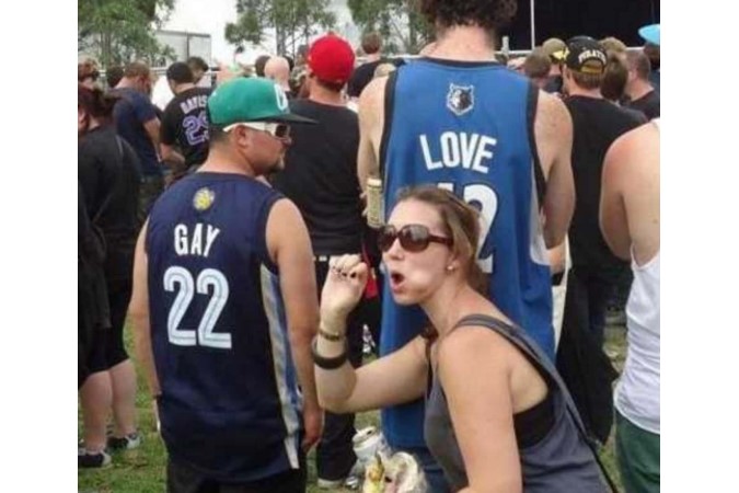 Funny jersey names when together
