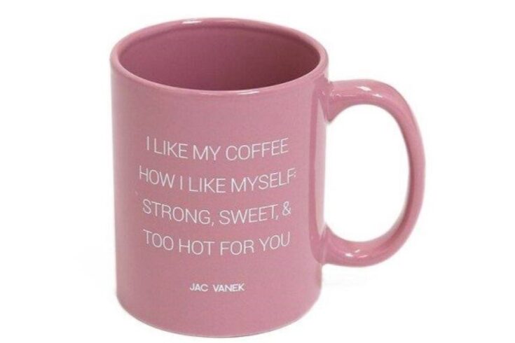 I like my coffee funny mug image