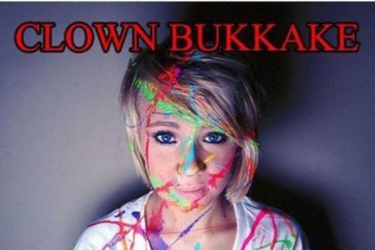 Clown Bukkake funny face paint image
