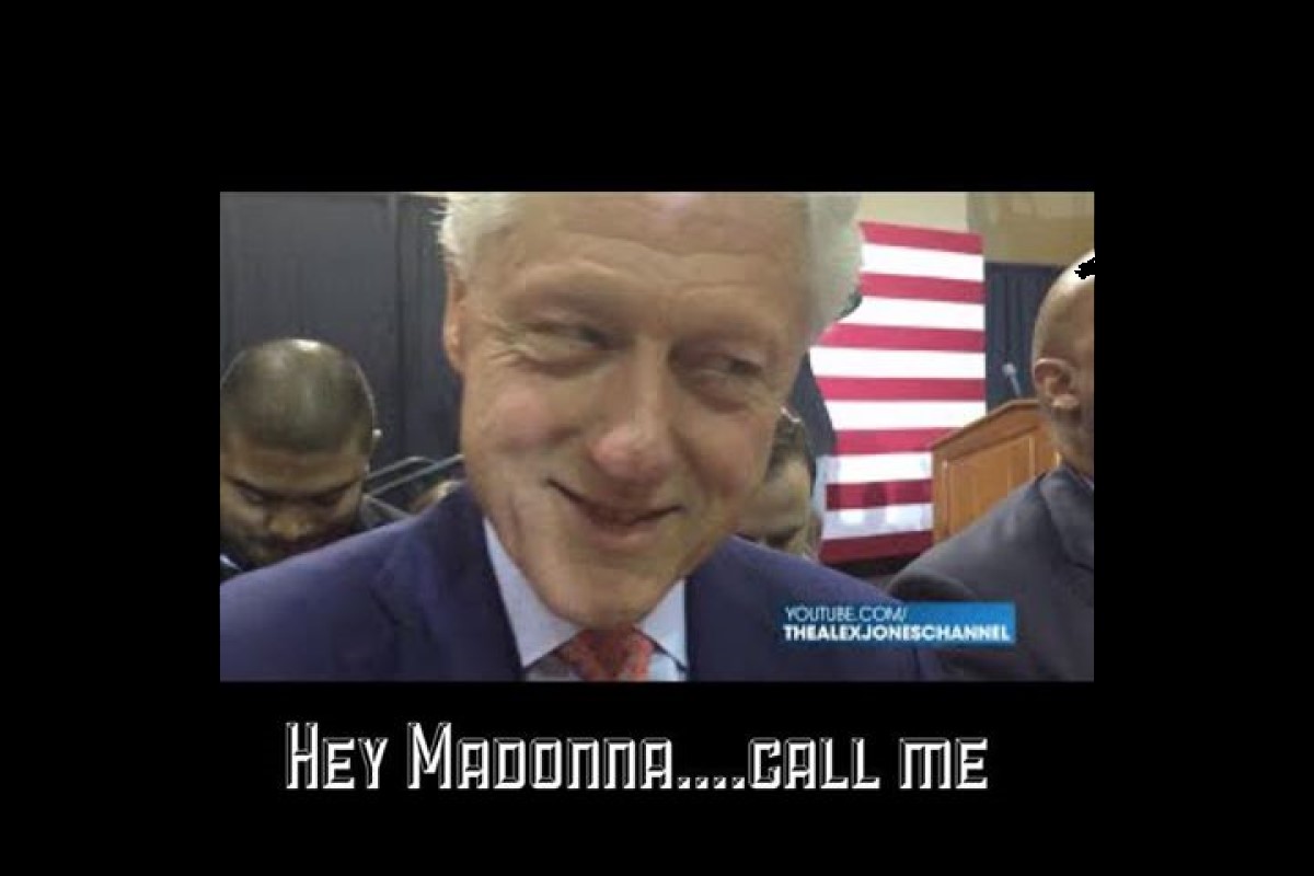 funny bill clinton meme Hey Madonna Call Me