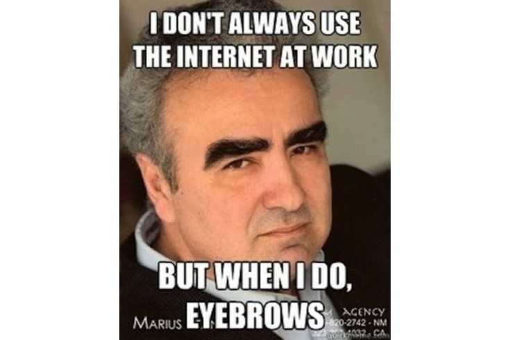 Internet Browsing at Work Eyebrows image