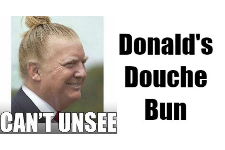 Donald's Douche Bun