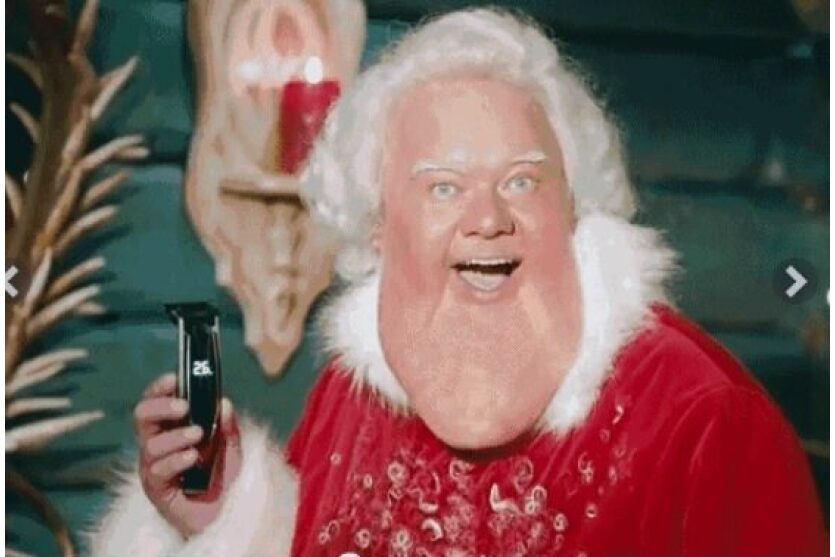 Why Santa Never Shaves funny Awkward Christmas pictures