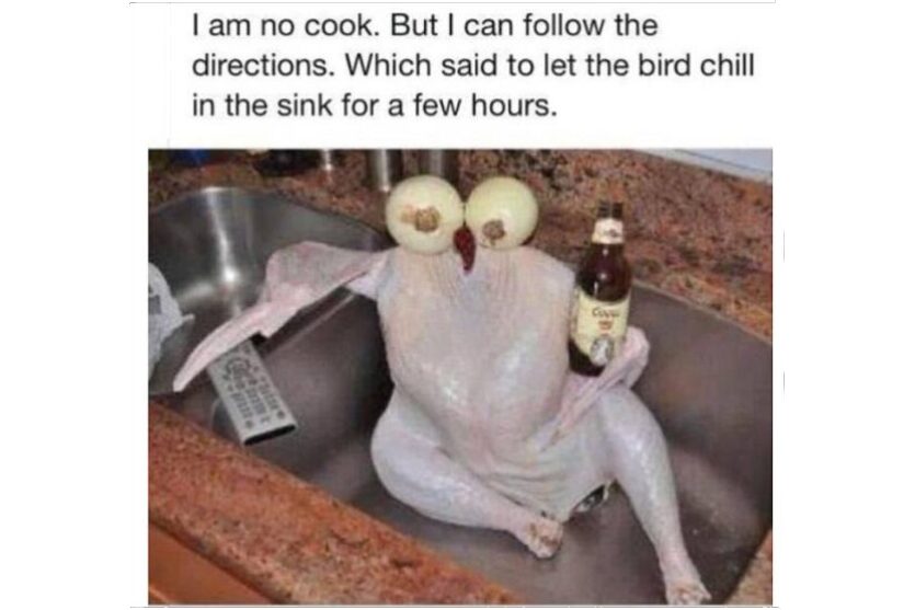 Chill In The Sink turkey image