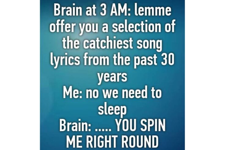 Brain At 3AM i lemme off you all the catchiest song lyrics ever image