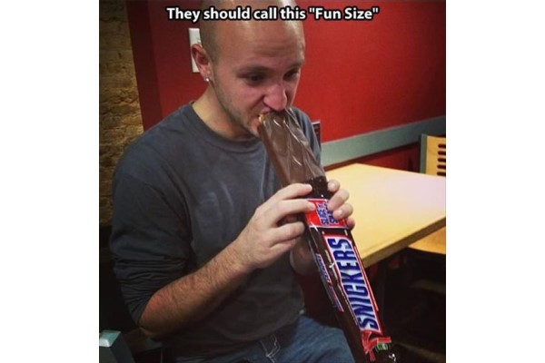 Real Fun Size Snickers image