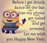 Happy Minion New Year picture