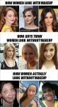 How Women Look without Makeup image