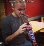 Real Fun Size Snickers image