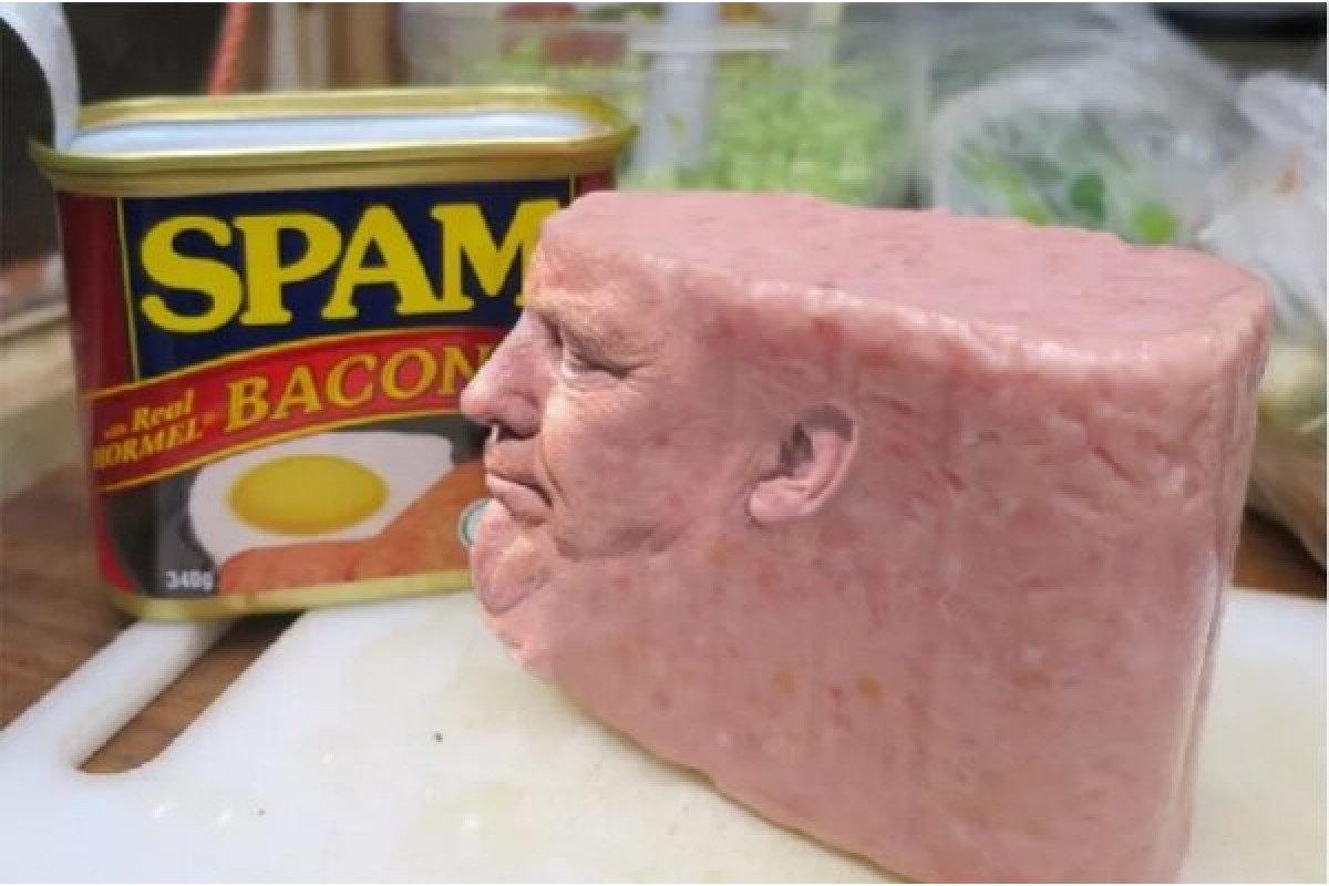 Funny trump spam image