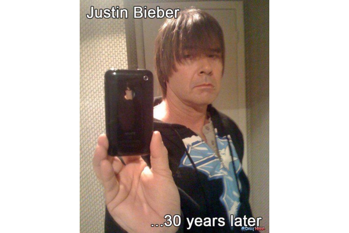 Bieber 2047 funny image