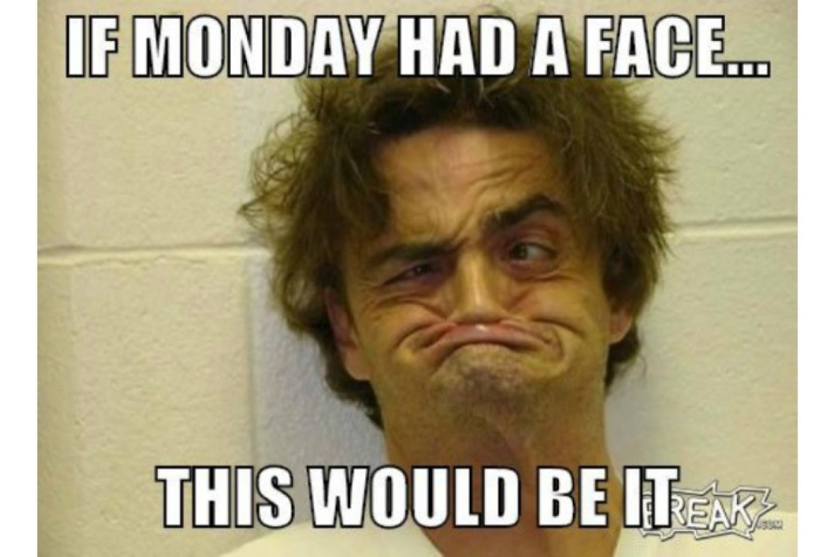 If Monday had a face image
