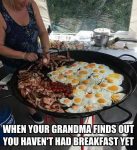 Breakfast with Grandma