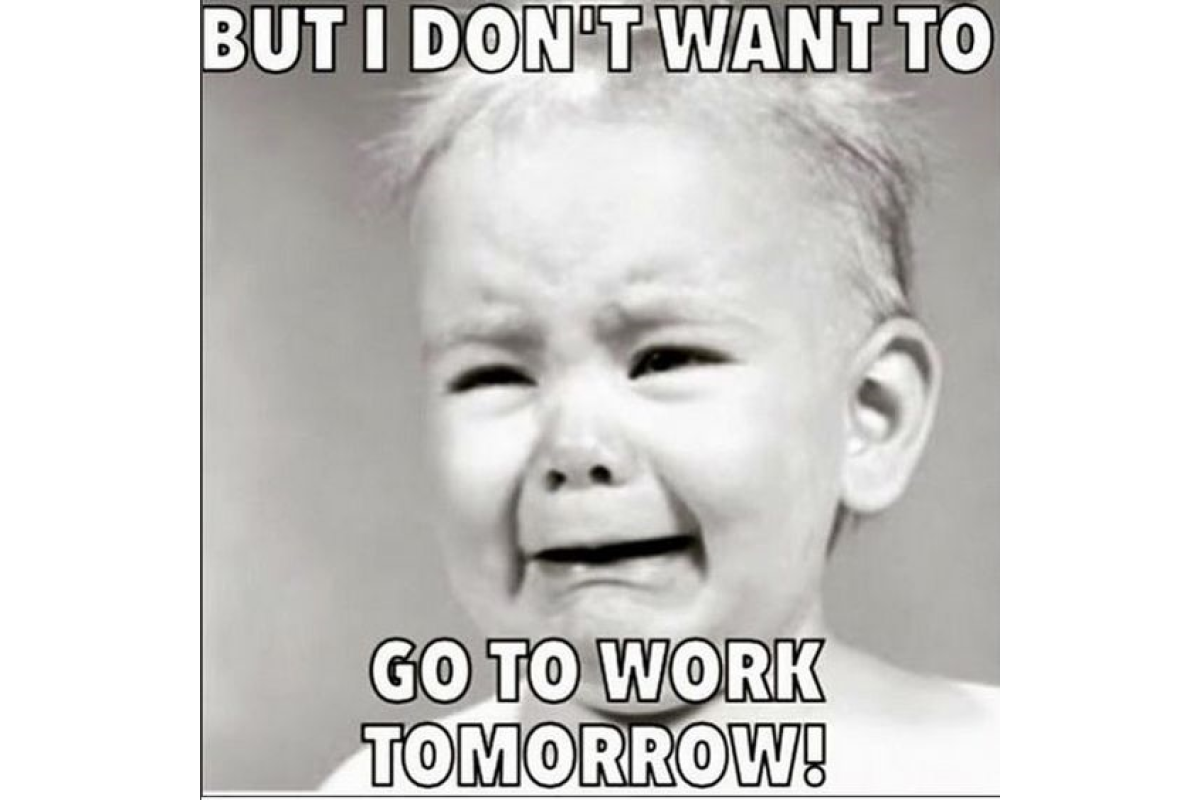 Work Tomorrow funny image
