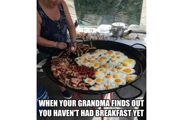 breakfast with grandma image