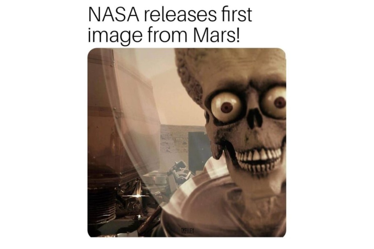 Funny New Mars Picture