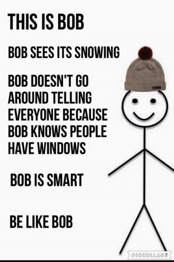 Funny be like bob stick figure image