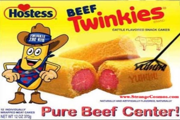 Beef Twinkies funny food image
