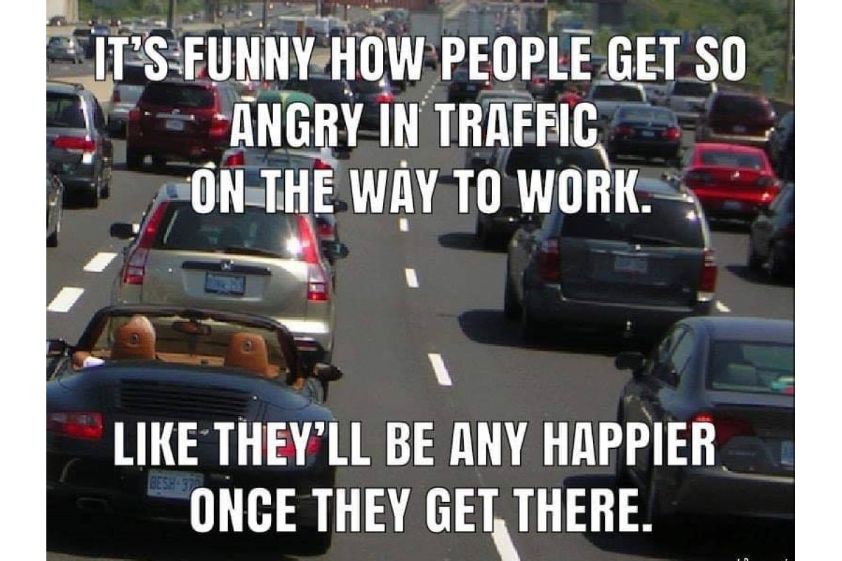 Angry in Traffic image