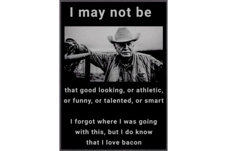 funny I Love Bacon image