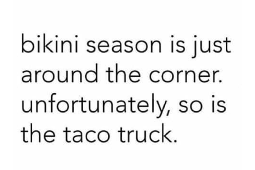 Bikini Season vs Taco Truck image