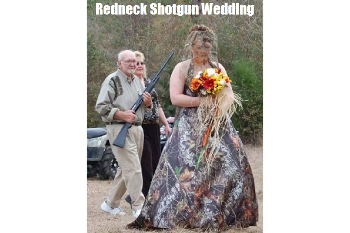 Redneck Shotgun Wedding image