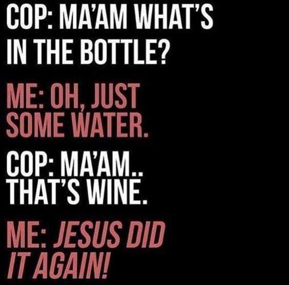Water into Wine