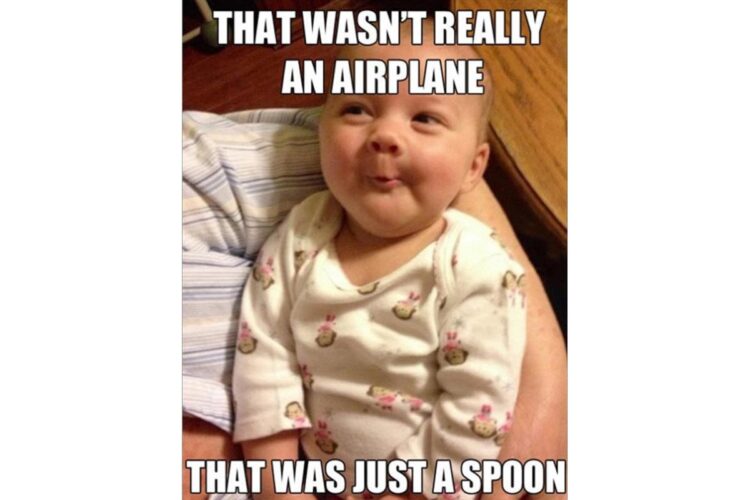 Funny Wasn’t An Airplane baby image