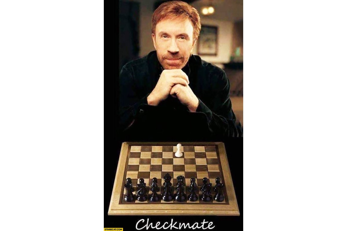 Chuck Norris Checkmate image