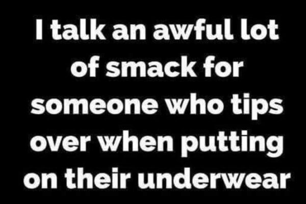 Smack Talking Tipping image
