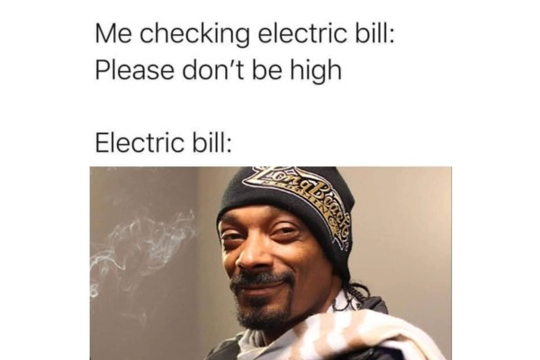 Electric Bill High As Snoop Dogg