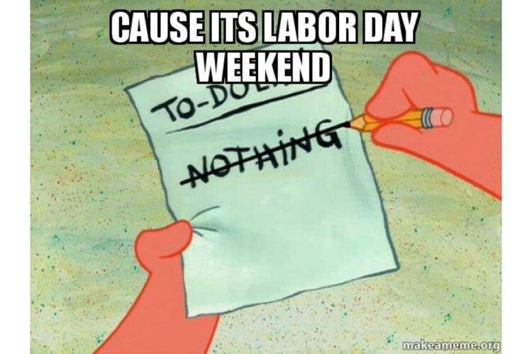 labor day weekend to do list image