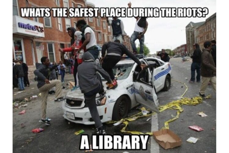 Safe place during the riots