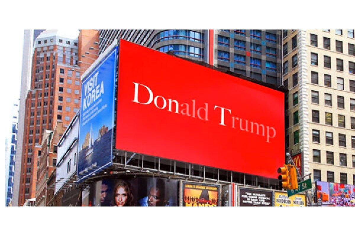 DONald Trump billboard image