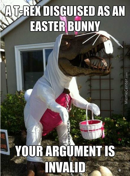 T-Rex Easter Bunny