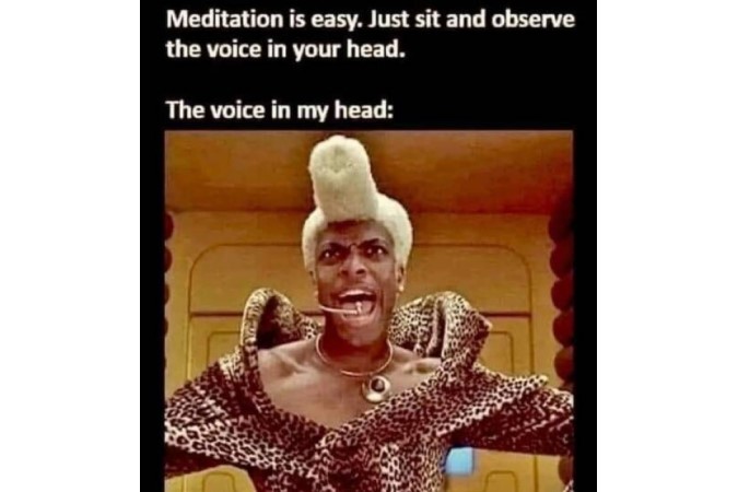Meditation is easy or not