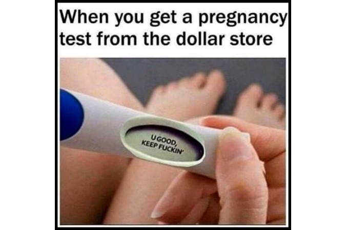 dollar store pregnancy test image