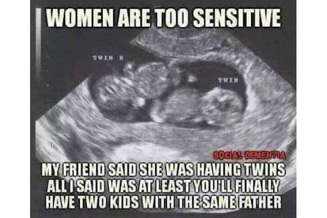sensitive women image